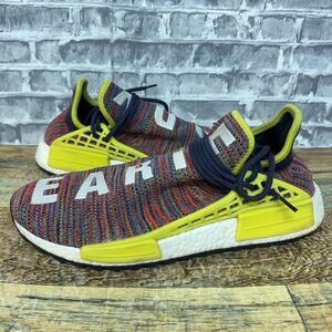 Adidas Pharrell NMD Human Race Trail Body Earth Noble Ink AC7360 Mens Size 11.5